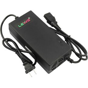 TREE.NB AC 110V to DC 48V 2.5A Lead Acid Battery, Switching Adapter Power Supply for Ebike Scooters Bycle 3 Holes Plug