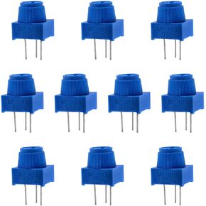 3386MP الجهد 3386P 3Pin TRIMPOT POTENTIOMETER TRIM POTENTIOMETER المطبقة على منتجات الأمان والأجهزة الطبية والاتصالات (10K) -10pcs in Kuwait