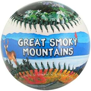 Great Smoky Mountains Souvenir Baseball