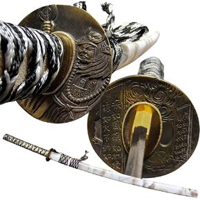 Katana Sword Real Handmade Full Tang Detachable Japanese Samurai Sword