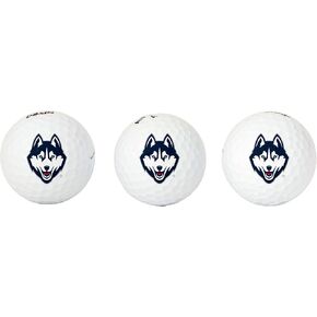 Desert Cactus University of Connecticut Golf Balls 3 Pack Full Color Golf Ball (Design B)