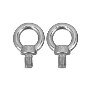 Lifting Ring Eye Bolt, 2Pcs Stainless Steel Lifting Ring Eye Bolt Heavy Duty Marine Grade Ring Screw Bolts(M20) Rowing