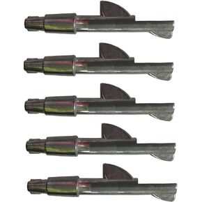 Hookless Maple Sap Spiles. 5 Pack. Cast Aluminum Maple Syrup Taps, For 5/16" tap hole.