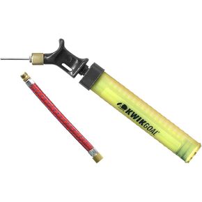 Kwik Goal Finger Grip Hand Pump, Hi Vis Yellow
