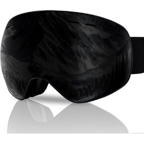 Ski Goggles for Man Women, Anti-Fog Snowboard Goggles Anti-UV Snow Goggles for Young Adult Snow Sports