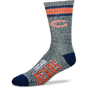 FBF - NFL Got Marbled Unisex Crew Socks Size Large 10-13 - Chicago Bears