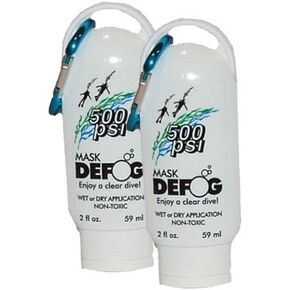 2 حزمة -2 أوقية زجاجة رياضية من 500 رطل / رطل / رطل / رطل من القناع defog مع طراز الكاريبير:
