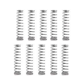 10pcs 304 Stainless Steel Compression Spring 0.8mm Wire Diameter 7mmOuter Diameter 35mm Length