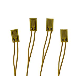 Strain Gauges, 5AA 120 Ohm Strain Gauge, High-Precision Resistance Foil Strain Gauge, No Sold Soldering Load Cell Pressure Resistance (BX120-5AA)
