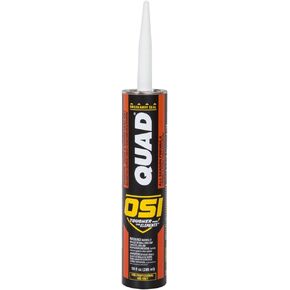 OSI QUAD Clay 301 Window, Door and Siding Sealant 10-Fluid Ounce Cartridge (1637204)