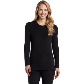 Cuddl Duds womens Fleecewear With Stretch Crew Neck