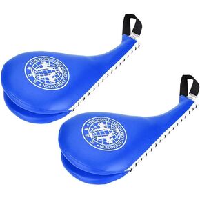 1 Pcs Kick Target Pads Taekwondo Karate Kickboxing MMA Practice Double Kicking Paddle Martial Arts Equipment Punch Pads for Taekwondo for Sports Karate,Taekwondo