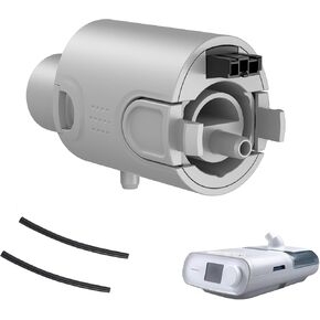 Heated Tube Adapter for Philips Respironics DreamStation & System One Series Machine, with 2 Silicone Tubes, Compatible with SoClean 2 & 3 Series CPAP Cleaner Machines, FSA/HSA Eligible