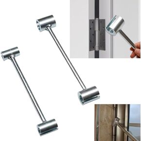 Door Hinge Adjustment Tool,Hinges Gap Adjusting Wrench, Door Hinge Repair Tool, Inner Diameter Ranging from 0.55in to 1in (All) (Small)