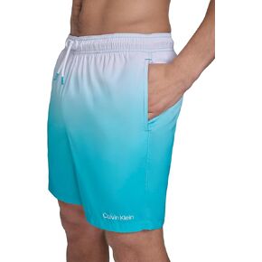 Calvin Klein Men's Volley Quick Dry Lightweight Swim Trunk