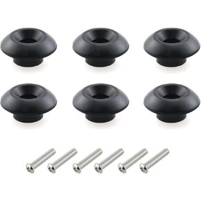 6PCS Rubber Flexible Tank Adapter Bulkhead Fitting Rubber Sealing Compression Fittings Kayak high-strength Nylon Accessories Elastic Rope Buckle