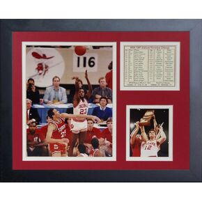 إطار صور مجمعة من Legends Never Die 1987 Indiana Hoosiers Champions، مقاس 11 بوصة × 14 بوصة in Kuwait