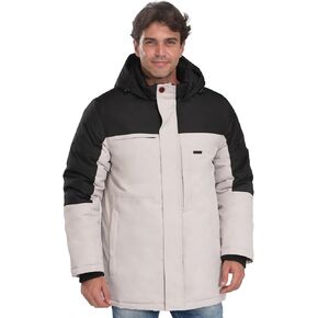 riemot Men's Skiwear Winter Warm Waterproof Windproof Coat Convertible Hooded Windbreaker Snow Travel Hiking Jacket
