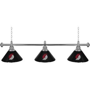 Portland Trail Blazers NBA 3 Shade Billiard Lamp