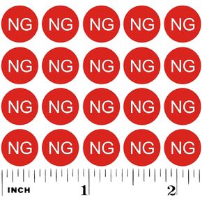 900 Green QC Passed Stickers Small 0.4" Round Shape Adhesive Labels Warehouse Inventory Quality Control Check Tested Pass Approval Circle Dot Kiss Cut Test Approved