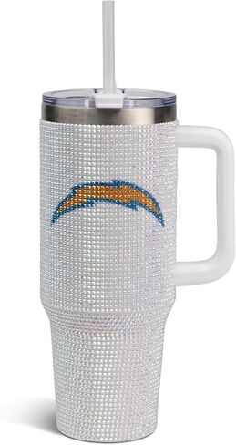 The Memory Company 40oz White Bling Game Day Tumbler in Saudi Arabia