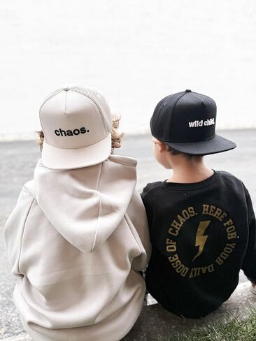 Kids Statement Ball Caps - Snapback, Trucker, and Camp Hats for Boys & Girls Ages 2-8, Baseball Hat for Toddler in Kuwait