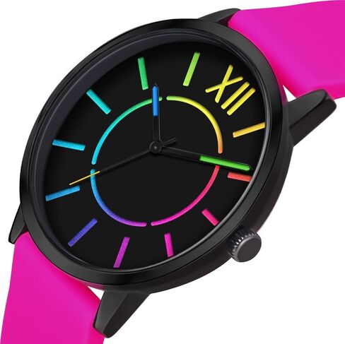 Bisley Unisex Watch Easy to Read Waterproof Silicone Strap Watch in Kuwait