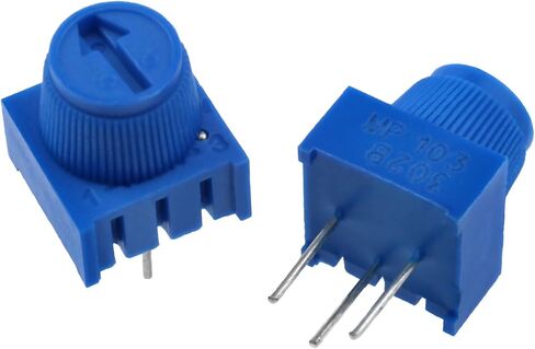 3386MP الجهد 3386P 3Pin TRIMPOT POTENTIOMETER TRIM POTENTIOMETER المطبقة على منتجات الأمان والأجهزة الطبية والاتصالات (10K) -10pcs in Kuwait