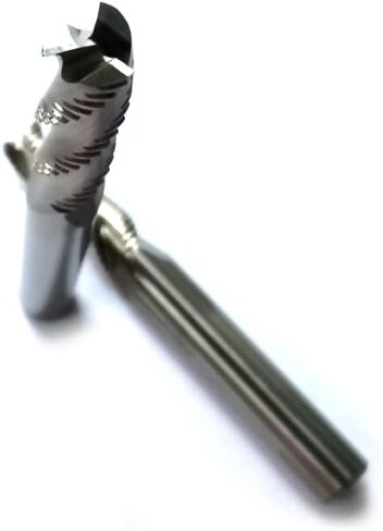 2pcs أدوات قطع القطع الصلبة كاربيد الطواحين النهائية للألمنيوم ، HRC50 عملت مع الألومنيوم ، 3 المزامير ، 1/4 "قطر ، 1/4" شانك ، 3/4 "طول القطع ، 2" الطول الكلي in Kuwait