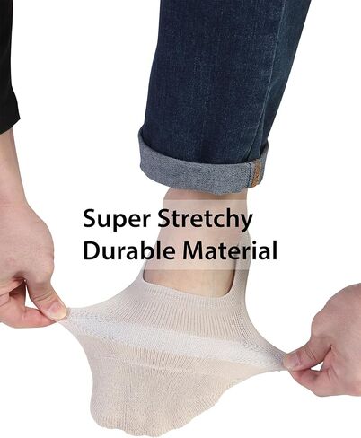 جوارب Pro Mountain No Show للرجال من القطن مبطنة ببطانة قدم مقاس M L XL in Kuwait