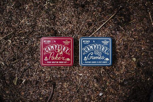Galmen's Hardware Campfire Games ، Texas Hold 'Em Poker مع رقائق Cap Bottle ، 1 EA (Gen173) in Kuwait
