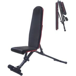 مقعد للتمرين، مقعد وزن قابل للتعديل بسعة تحميل 800 رطل، مقعد تدريب القوة قابل للطي لضغط المقعد، صالة الألعاب الرياضية المنزلية in Kuwait