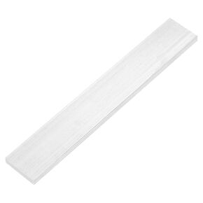 uxcell Square Aluminum Flat Bar, 3/8" Thickness 1-9/16" Width 12" Length Square Aluminum Bar 6063 Aluminum Flat Plate, 10 x 40 x 305mm Solid Mill Stock