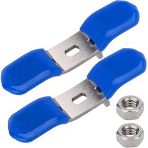 905-450 Stainless Steel Ball Valve Handle for Febco 1/2" - 3/4" Valves, Valve Handle Replacement 905449 905449S 905-449S Ss Bv, Blue - 2 Pack