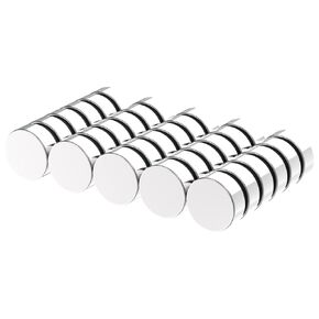 N52-1/2" D x 3/16" H -30 Pack, Rare Earth Round Magnets, Super Strong Neodymium Heavy Duty Disc Magnets,NiCuNi Coating,0.5" Dia x0.1875 Thick