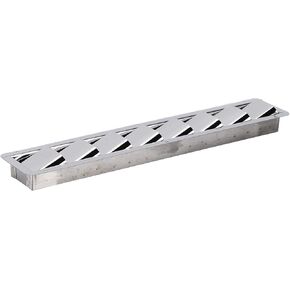 Boat Louver Vent, Marine Vent Grille Oblong Stainless Steel Vent Cover 8 Slots Grid Cover Hand Polished Waterproof Boat Shutters Blind Louvre for Rivers Oceans Environments