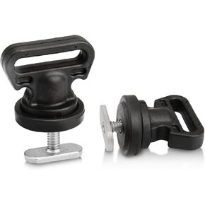 Track Mount Vertical Tie Down, Tie Downs for Kayak Track Mount - for Securing Cooler, Crate to Track
