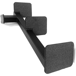 Jectse Stainless Steel Boat Trailer Step, for Bass Boats and Trailers, 3 Steps Trailer Tongue Step, Universal, Convenient to Board and Disembark, with Optimal Grip