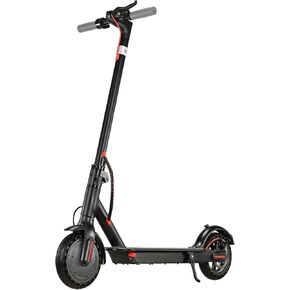 Adult Electric Scooter, 350W Motor 8.5" Solid Tires E-Scooter, 19 Mph 25 Miles Commuting Foldable Electric Scooters for Adults Teen Scooters with Smart App