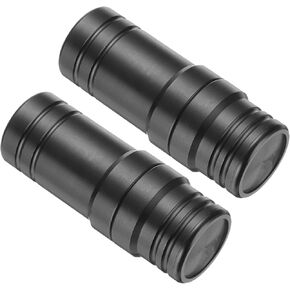 PATIKIL Pool Cue Joint Protector 5/16x10, 2 Pcs Plastic Billiard Cue Joint Protector Thread Cap Billiard Accessory, Black