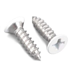 Black Screws,100 PCS #4X3/4" Stainless Steel Phillips Black Coated Flat Head Wood Screws 18-8 (304) Stainless Steel Corrosion Resistant Used in Household Appliances,Woodworking by B1jounie YA