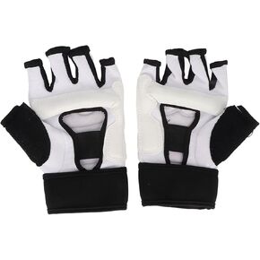 Taekwondo Gloves,Taekwondo Sparring Gloves Professional Adult Kid Breathable Punch Bag Training Kickboxing Glove Boxing Gloves Taekwondo Training Gloves (M)