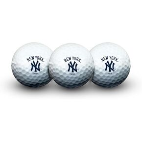Team Effort LE Golf Ball Pack of 3 MLB New York Yankees