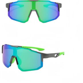 Polarized Sports Sunglasses for Men Women Youth Comfortable for Running Cycling Golf UV400 Protection
