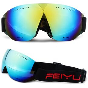 Frameless Ski Goggles, UV-400 Protection Goggles Snow Goggles Winter Goggles Motorcycle Goggles Snowboard Snowbike Goggles