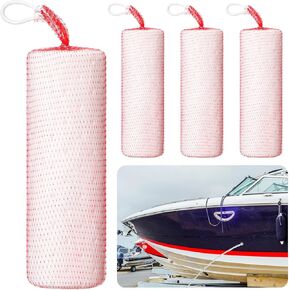 4 Pcs Bilge Absorbent Oil Bilge Boom Cleaner for Boats Oil Absorbent Pads Oil Only Polypropylene Sorbent Reusable Fuel and Grease Spill Cleaner for Boats Bilge Management and Cleaning 12" x 4"