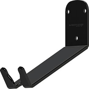 Venzo Bike Bicycle Cycling Pedal Wall Mount Indoor Storage Hanger Stand - Hook Rack Holder - with Tire Brackets - Great for Garage and Shed (2)