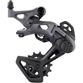 microSHIFT Sword Rear Derailleur - 10-Speed, Medium Cage, Gray, Compatible with Sword 1x, Gray