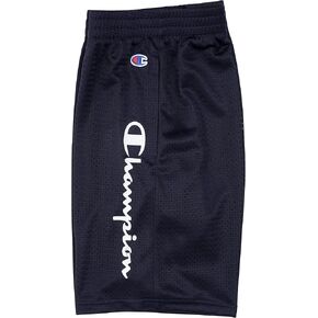 Champion Boys Heritage Script Mesh Short(X-Large,Navy/White Script)
