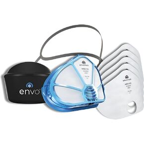 N95 Reusable Respirator Kit with Exhalation Valve featuring AIRgel Cushion Technology for Secure All Day Comfort